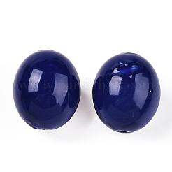 Фарфоровые бусины ручной работы PORC-R048-KS-M