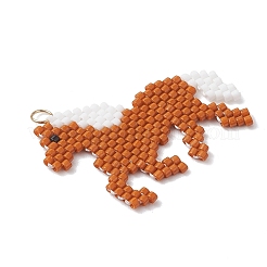 Подвески из стеклянного бисера Miyuki Delica&nbsp;PALLOY-MZ01247-02