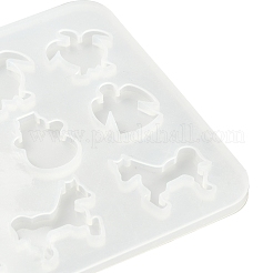 Силуэтные силиконовые Молды&nbsp;DIY-YW0006-28