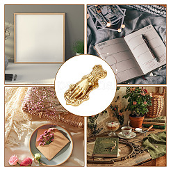 Зажимы для закладок из сплава AJEW-WH0528-11B