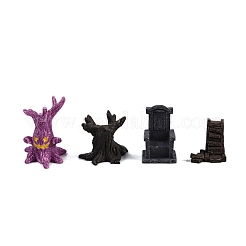 Halloween-Thema Harzfiguren Statuen für die Heim-Desktop-Dekoration&nbsp;DJEW-C018-01