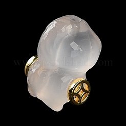 Perle intagliate di agata naturale&nbsp;GG-G004-01E