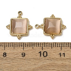 Pendentifs en acier inoxydable 303 et œil de chat&nbsp;CE-CBA1E47-10G