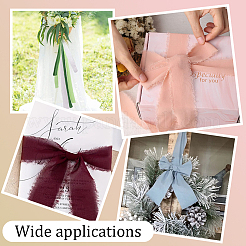 4 шт. двухцветные полиэфирные ленты&nbsp;DIY-CY0001-72