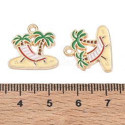 Emaille Anhänger Legierung&nbsp;AL-CBAE435-08G