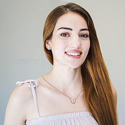 Комплект украшений из нержавеющей стали в виде бабочек&nbsp;SJEW-AN0001-56