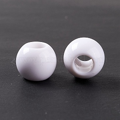 Opake Acrylperlen europäischen&nbsp;OPDL-C002-11M