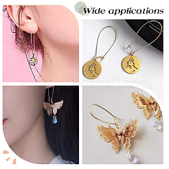 100 шт. фурнитура для сережек-колец из нержавеющей стали 304&nbsp;STAS-BBC0005-94S-01