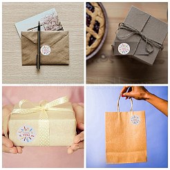 1-дюймовые самоклеящиеся бумажные подарочные этикетки с благодарностью&nbsp;LS-DIY-E027-A-11