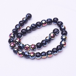 Гальванизируйте прозрачное стекло бисер нитей&nbsp;EGLA-E045-G01