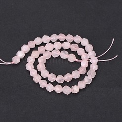 Самородки естественно розового кварца бисер пряди G-N0151-20-8mm