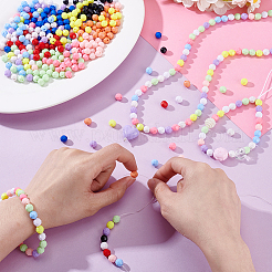 840 шт. 12 стиля непрозрачных акриловых бусин&nbsp;OACR-GA0001-23B