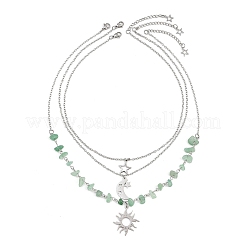 Подвеска в виде солнца NJEW-JN05470-03