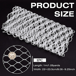 Сетчатая ткань из волокон&nbsp;DIY-WH0700-16A