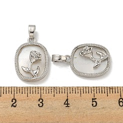 Покрытие стойки латунь микропаве прозрачные подвески из кубического циркония&nbsp;KK-A214-31P