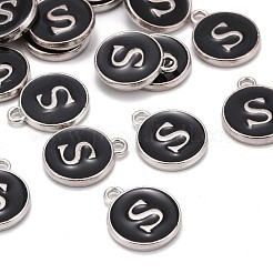 Charms aus platinierter Legierung&nbsp;X-ENAM-S118-02S-P