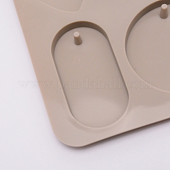 Moldes colgantes de silicona geométricos&nbsp;DIY-WH0181-09