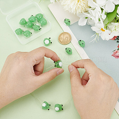 15 шт. Бусины лэмпворк&nbsp;LAMP-AR0001-35