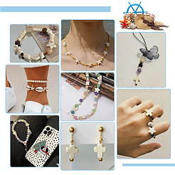 15 стиль синтетические бирюзовые бусины G-PH0002-42