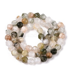 Природного кварца нитей бисера G-T138-216