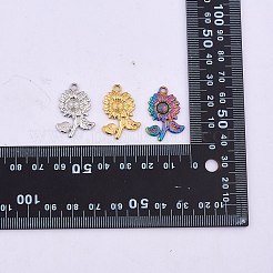 15 Stück 3 Farben 304 Edelstahlanhänger&nbsp;STAS-SZ0002-81