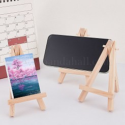 Деревянные мольберты и держатели для мобильных телефонов из бука DIY-OC0003-57