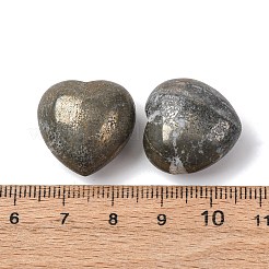 Натуральный пирит сердце любовь камень&nbsp;G-F659-B28