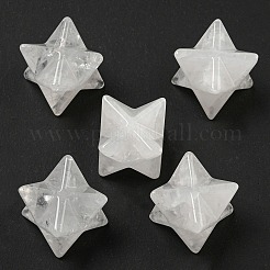 Природный кристалл кварца бусины G-A206-01B-63