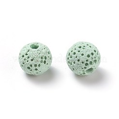 Невощеные бусины из натуральной лавы X-G-F325-8mm-A04