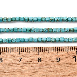 Природные Говлит бисер нитей G-B142-C04-2x2mm