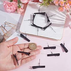 Металлические заколки из кожи аллигатора&nbsp;OHAR-WH0021-95C