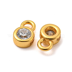 18 подвески из настоящего серебра с покрытием из 925-каратного золота STER-K176-03F-G