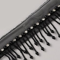 Quastenband aus Polyester&nbsp;DIY-WH20076-47C