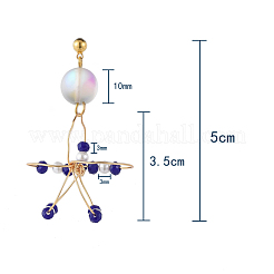 Свисающие серьги EJEW-JE03694