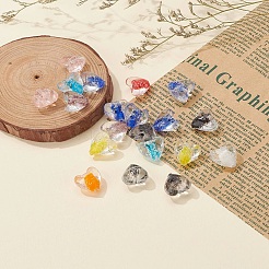 20шт светящиеся бусины лэмпворк ручной работы LAMP-YW0001-04