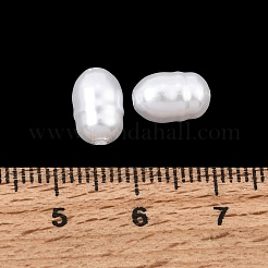 Perles d'imitation perles en plastique ABS&nbsp;PL-CBA8DB3-02