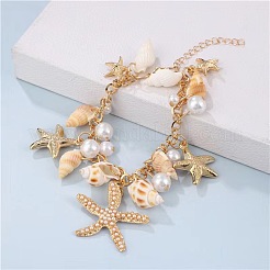 Сплав шарм браслеты FS-WGDFB6B-01