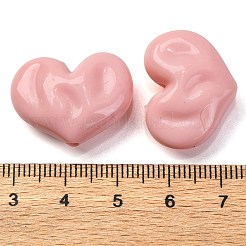 Непрозрачные акриловые бусины&nbsp;X-OACR-Z013-33F