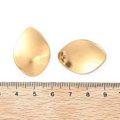 Серьги-гвоздики из нержавеющей стали 304&nbsp;EJEW-D319-09B-G