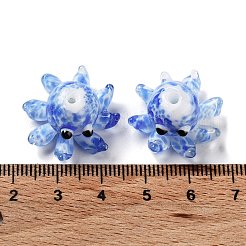 Perles vernissées manuelles&nbsp;X1-LAMP-H065-03C