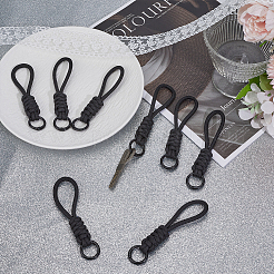 8 шт. полиэстеровый трикотажный ремешок для запястья&nbsp;AJEW-ME0002-52