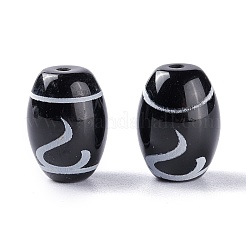 Тибетского стиля бусы дзи TDZI-Z001-19