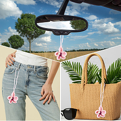 Décorations suspendues en polyester faites à la main&nbsp;HJEW-WH20020-011C