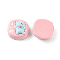 Непрозрачные милые мультяшные смоляные кабошоны&nbsp;LS-CRES-O006-06D