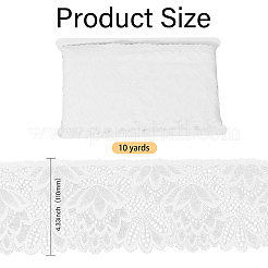 10 ярд нейлоновой эластичной кружевной отделки OCOR-FG0002-66A