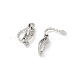 Ohrclips aus Messing zum Aufstecken&nbsp;KK-G557-34P