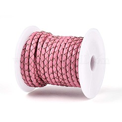 Полый плетеный шнур из коровьей кожи&nbsp;NWIR-ZX002-01B