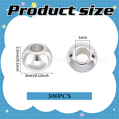 Стойки обшивки латунные бусины KK-PH0010-93D