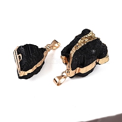 Кулоны из необработанного натурального турмалина&nbsp;G-T138-174A