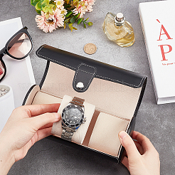 Коробки для часов из искусственной кожи CON-WH0094-07A